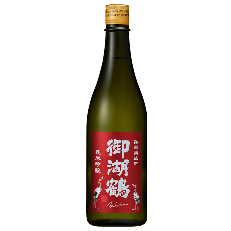 御湖鶴 純米吟醸 諏訪美山錦 火入れ 720ml